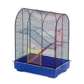 Клітка для гризунів, емаль MINI MOUSE InterZoo 30*20*38 см
