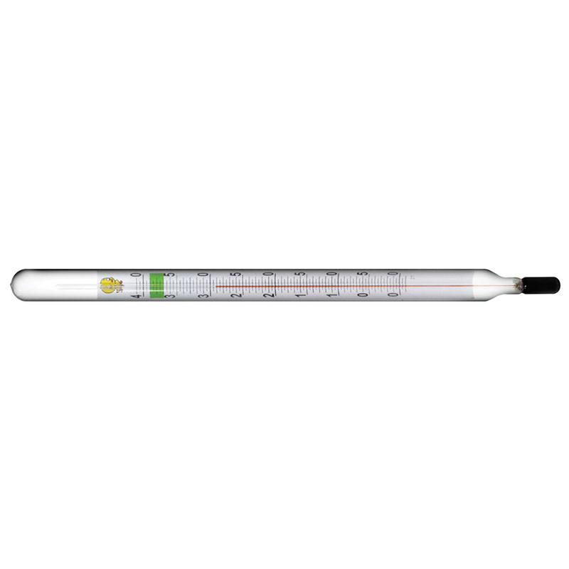 Термометр для Алана скло +0/+40 (Індикатор Сінслоновий Склоприлад), фото 1