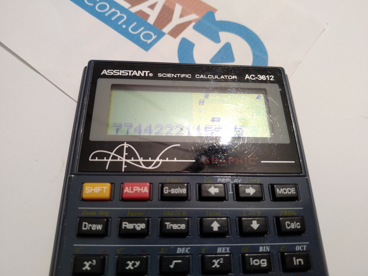 Научный калькулятор Assistant AC-3612 Scientific Calculator (граф.) - фото 4 - id-p640174837