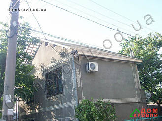 Монтаж металлочерепицы Афина 