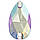 Swarovski стразы пришивные 3230 Light Sapphire Shimmer, фото 2