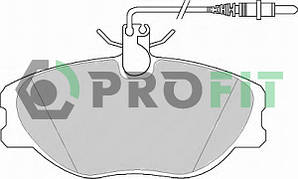 Колодки гальмівні передні Citroen Evasion 94-02; Fiat Ulusse 94-02; Peugeot 806 94-02 кераміка