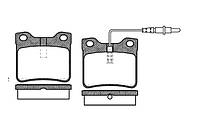 Колодки тормозные задние Nissan 200ZX 81-; 280ZX 84-; Cedric 280C 84- Remsa