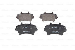 Колодки гальмівні передні Nissan Interstar 02-; Citroen Jumper; Renault Master III Bosch