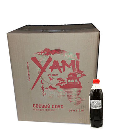 Соєвий соус класичний 0,5 л. Ями, фото 3