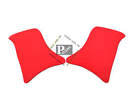 Накладки куточки передні ВАЗ 2101, 2102, 2103, 2104, 2105, 2106, 2107 (червоні) "АвтоЕлемент"