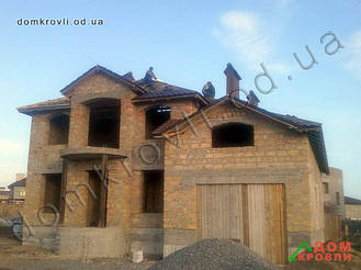 Монтаж керамической черепицы Roben Piemont. 