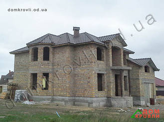 Монтаж керамической черепицы Roben Piemont. 