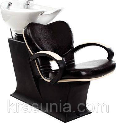 Перукарська мийка Ledi з кріслом Clio Кераміка Україна (біла)