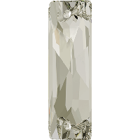 Камені Swarovski пришивні 3255 Crystal Silver Shade uno folling
