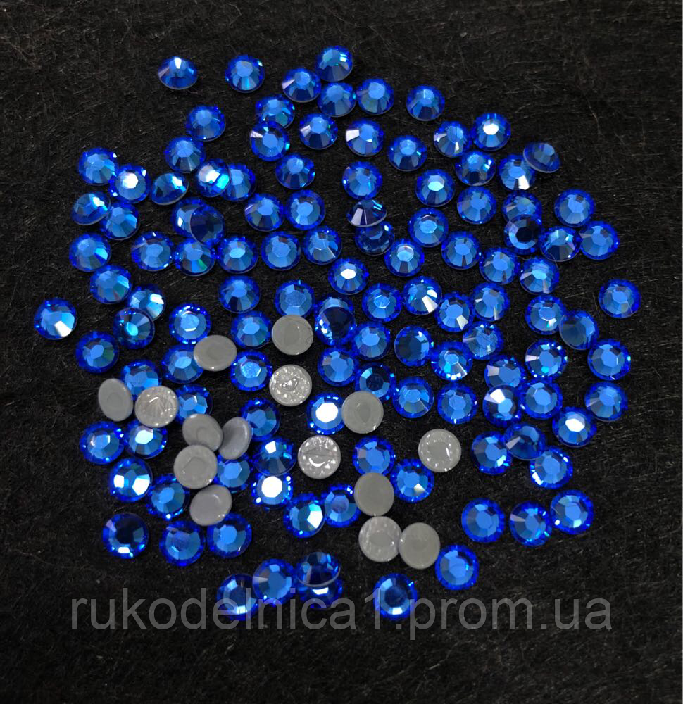 Стразы Swarovski (Сваровски) Sapphire (206) SS-16 ,поштучно, цена за ...