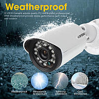 Камера видеонаблюдения (проводная) H.VIEW AHD-X5200 2MP White