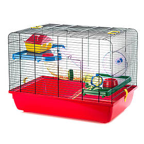 Клітка для гризунів, JYRRY 2+TUBES InterZoo 58*38*43 см