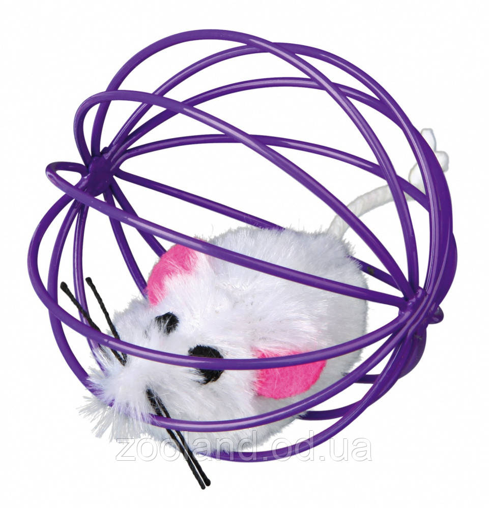 4115 Trixie Мишка у дротяному кульці, 6 см