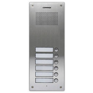 Виклична аудіопанель на 6 абонентів Commax DR-6UM