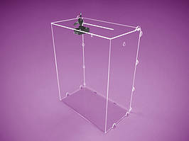 Акционный ящик, ящик для сбора денег на шипах с замком 190х300х105 мм Ташута  (35-11030-01)