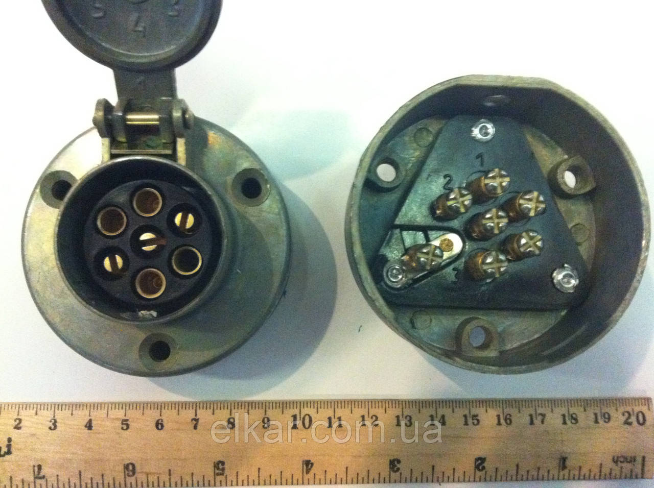 Розетка 12-24 В, 40 А ПС-300А УКРАЇНА, фото 1