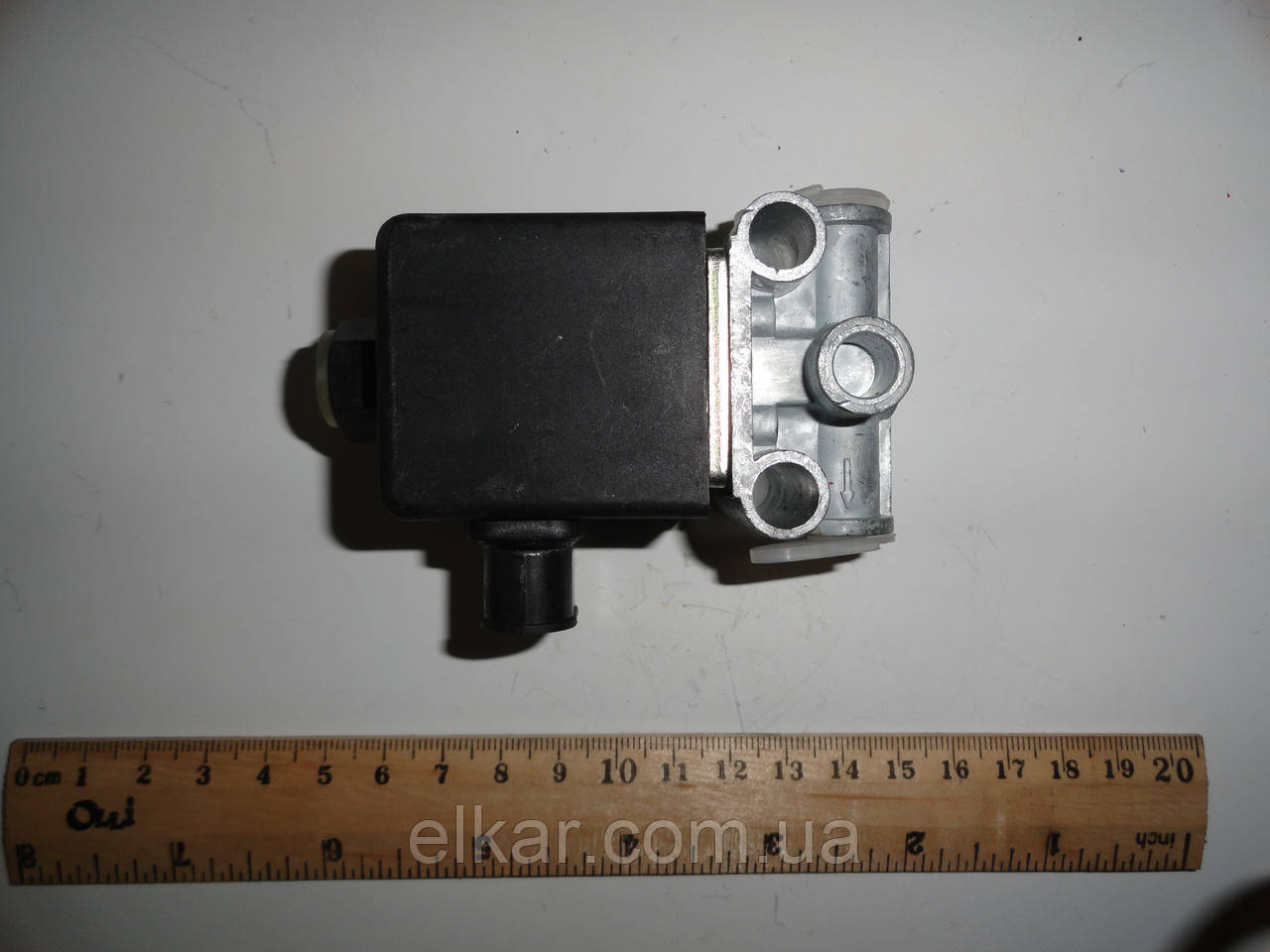 Клапан електромагн КЕМ 10  24В колодка штирьова, К1/8"  (Росія, Йошкар-Ола)