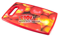 Дошка обробна 30х20 см (декор — "яблуко") Stenson