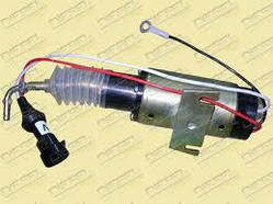 Електромагніт зупинки двигуна ЭМ 19-03  24В,ПАЗ,ГАЗ 3309 диз.,"Богдан А069", Д-245( Евро2)