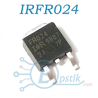 IRFR024 MOSFET транзистор N канал 60В 14А TO252