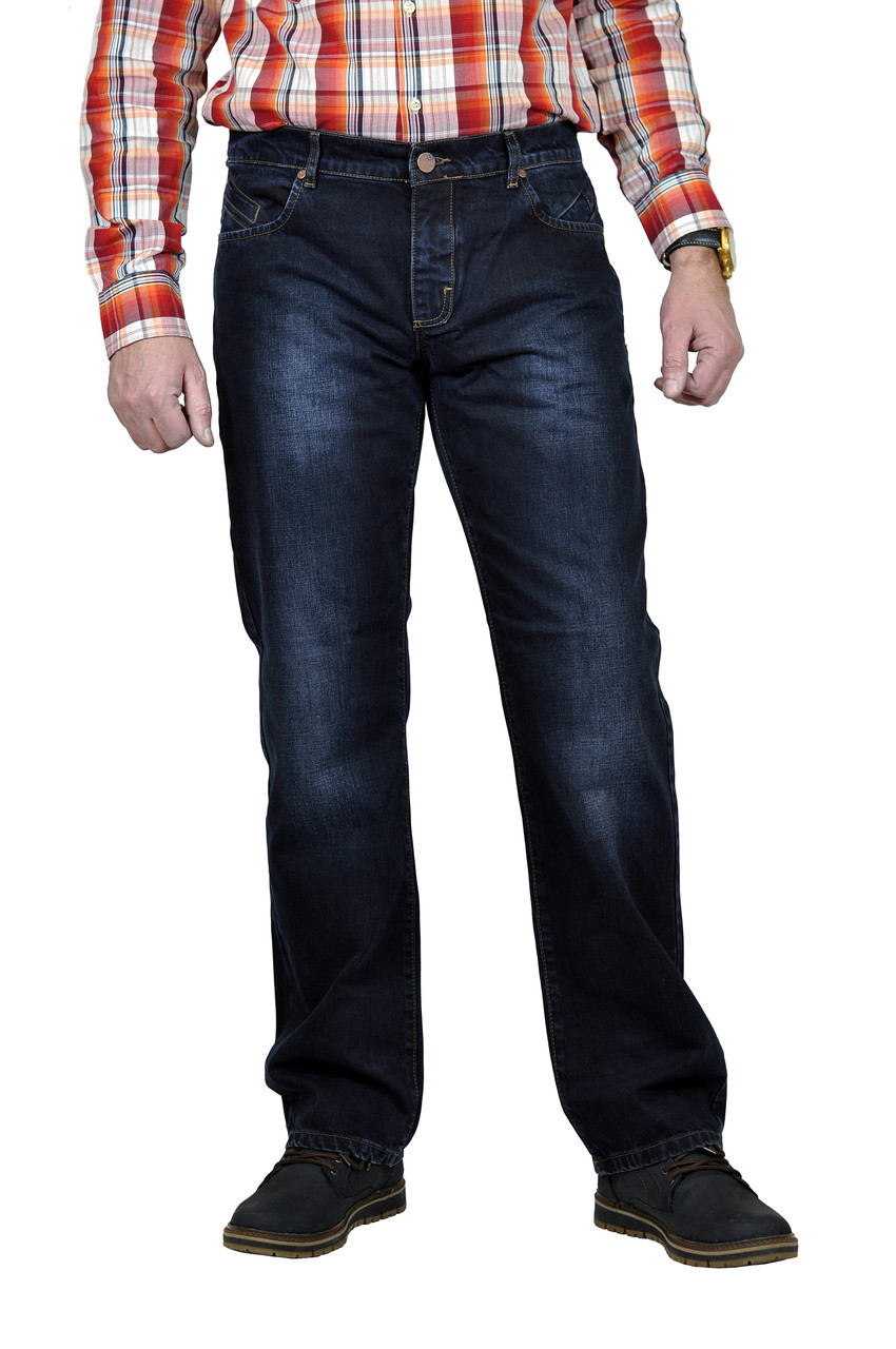 Джинси чоловічі Crown Jeans модель 2672 (DN 72)