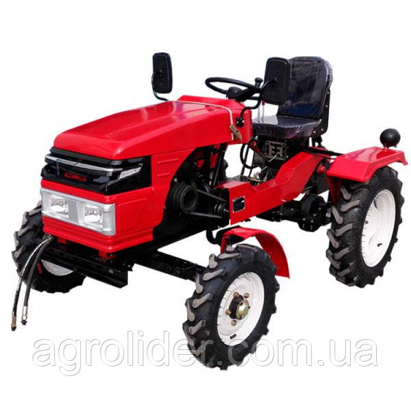 Мототрактор Forte MT-161 LUX (з ґрунтофрезою 1,2 м + плуг)