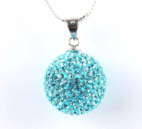 Арома Кольє (срібло 925 проба) з камінням Swarovski