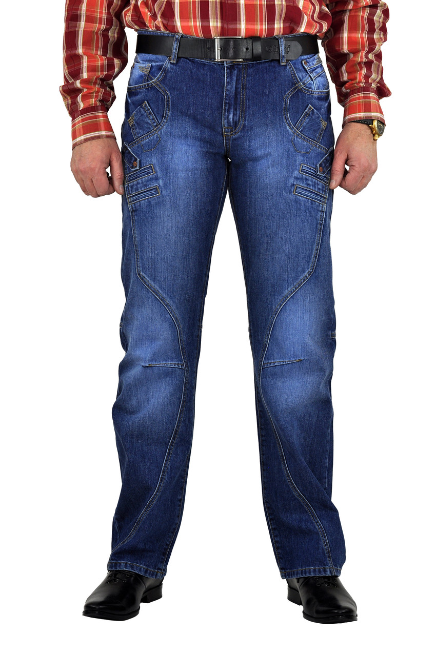 Джинси чоловічі Crown Jeans модель 2546 (NCRG)