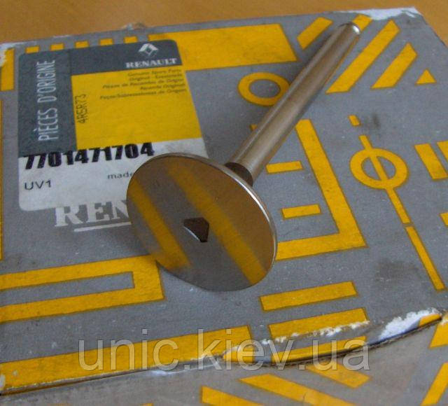 Клапан впускний (35.20 x 8.00 x 111.70) 4 шт. Рено 1.9 D