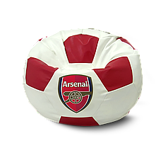 Крісло м'яч "ФК Арсенал" Екошкіра
