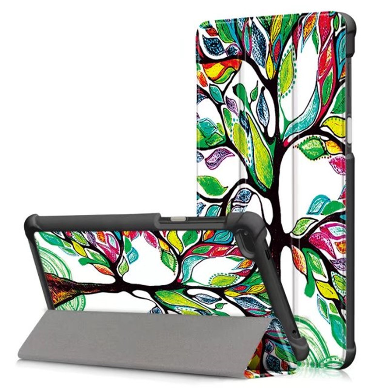 Чехол Lenovo Tab 4 7 TB-7504F 7504X чехол Ultra Slim Happy Tree