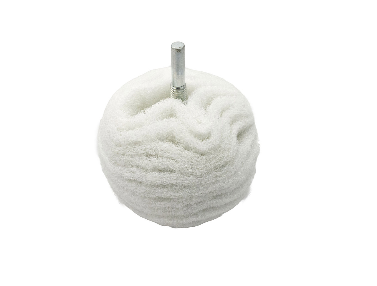 Куля полірувальний для металу - Flexipads Scruff Ball Non-Scrath White 75 мм. 3" P800 білий (BA370)