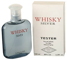 Evaflor Whisky Silver Туалетна вода для чоловіків ТЕСТЕР 100 мл