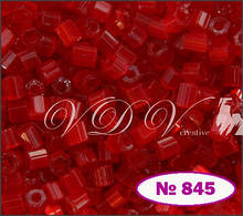 Бісер сатин Preciosa Чехія №95081 50г, червоний
