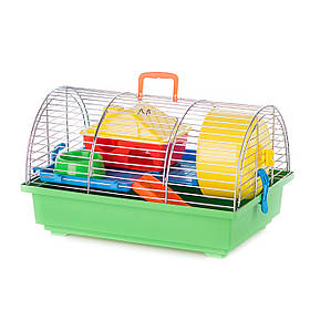 Клітка для гризунів, цинк GRIM 1 ZINC+PL InterZoo 36*34*22 см