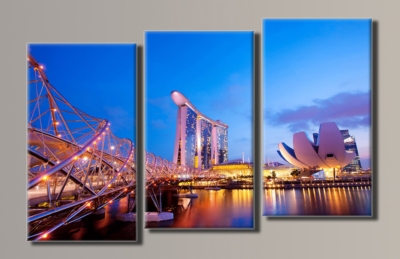 Модульна картина на полотні з 3-х частин "Нок (Ірландія)"