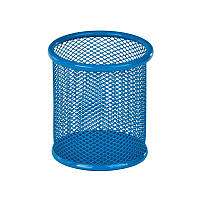 Підставка для ручок кругла Kite 80*100 метал, блакитна