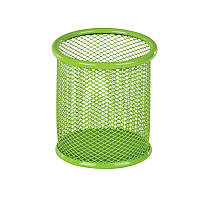 Підставка для ручок кругла Kite 80*100 метал, салатна