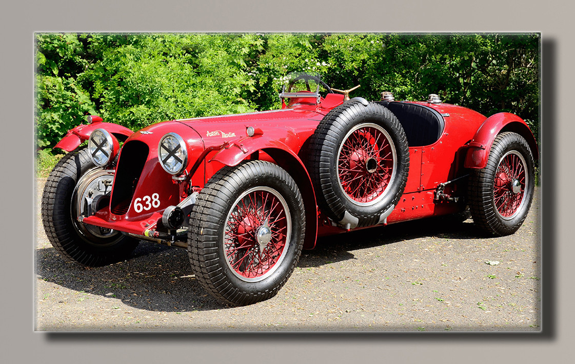 Картина на полотні "Aston Martin 1 939"