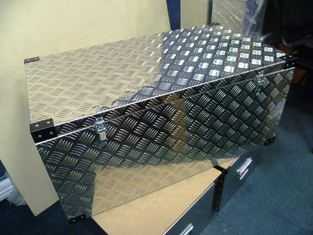 Лист алюминиевый рифленый 1мм (1000х2000 мм) (1050 Н244) Квинтет - фото 5 - id-p641963207