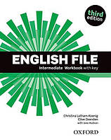 English File 3rd Edition Intermediate Workbook with Key