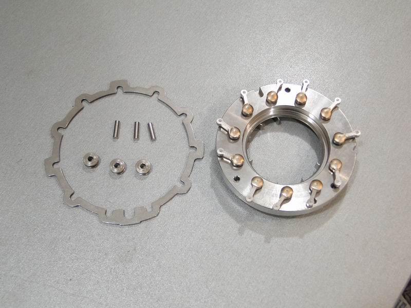 Геометрія турбіни GTB1756, 765314-0003, 765314-0004, AUDI 2.7 TDI