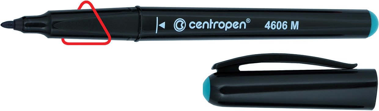 Маркер CD-PEN 1.0 мм Centropen зелений 4606/2606