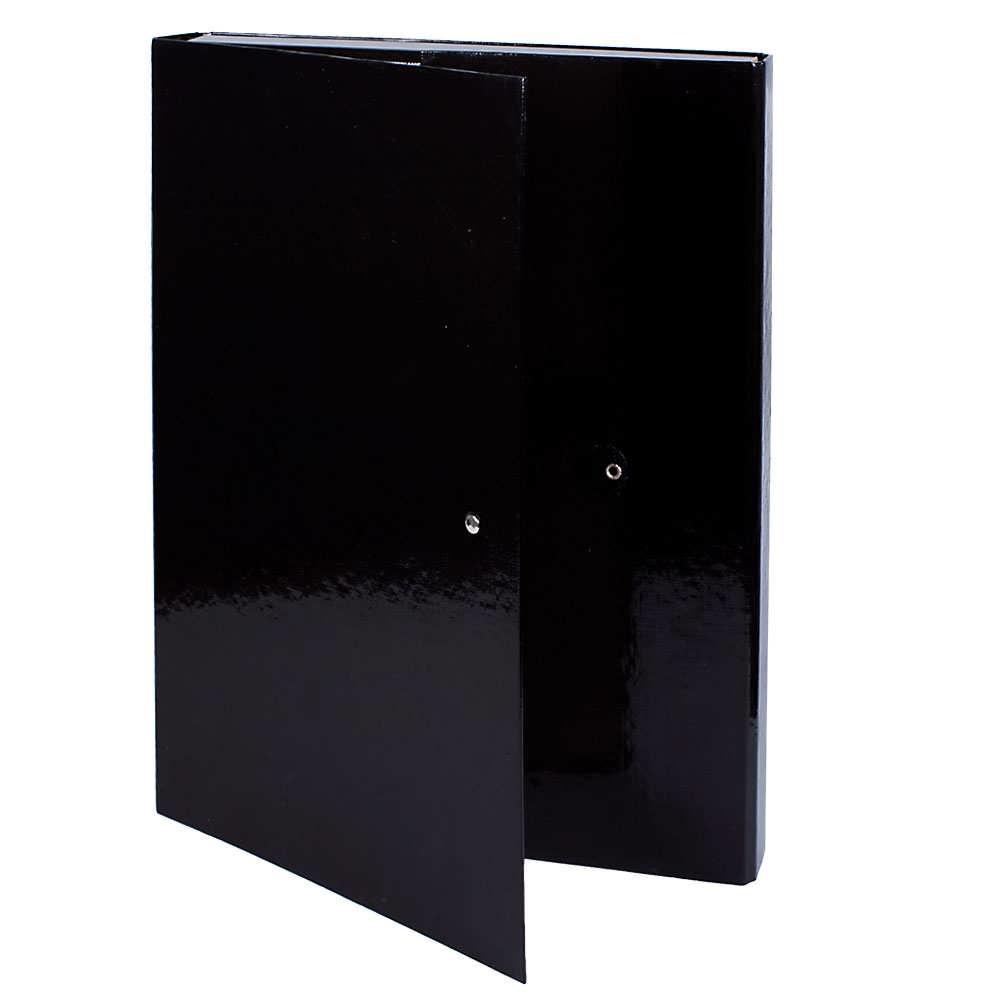 Папка-кейс на липучці А4 35 мм ITEM, чорна