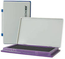 Штемпельна подушка Economix 70*110 мм фіолетова