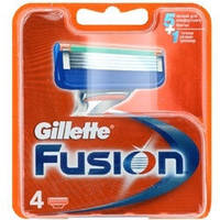 Сменные кассеты лезвия Gillette Fusion Power упаковка 4 шт Оригинал! Германия!