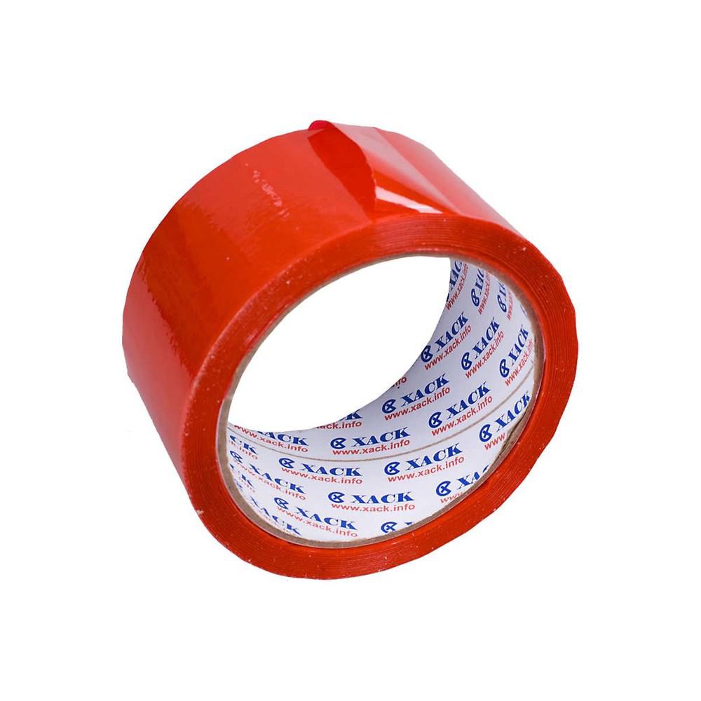 Купить Лента клейкая упаковочная Хаск 48 мм*50 м красная, цена 29.70 ...