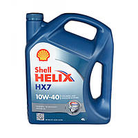 Моторна олива Shell Helix HX7 10w40 4л SN/CF A3/B4