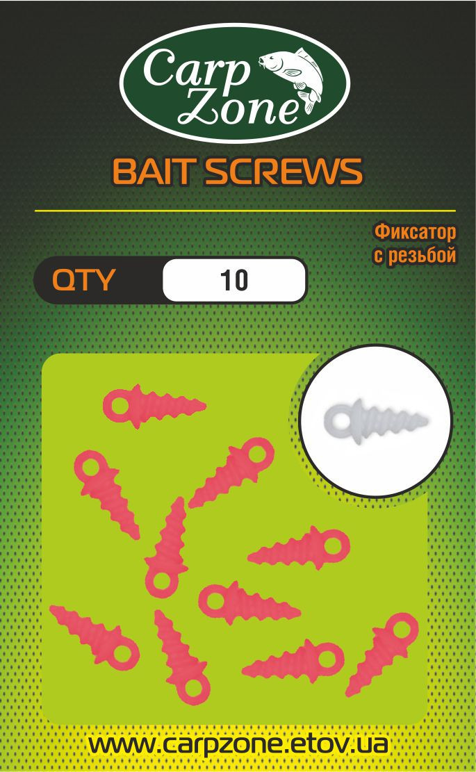 Фіксатор з різьбленням BAIT SCREWS Red